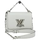 LOUIS VUITTON Epi Twist PM Shoulder Bag White M55412 LV Auth TR72 - Louis Vuitton
