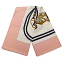 Hermès White Brides de Gala Silk Scarf 90