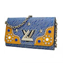 Louis Vuitton Epi Denim Twist MM Wallet