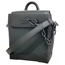 Louis Vuitton Monogram Taurillon Nano Steamer Shoulder Bag