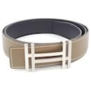 Hermès H AU CARRE 32mm Reversible Belt