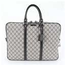 Gucci GG Supreme Leather Briefcase