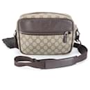 Gucci GG Supreme 114291 Leather Messenger Shoulder Bag