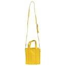 Balenciaga XXS Bazar Shopper Tote in Yellow Leather