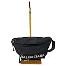 Balenciaga Wheel Logo Belt/Waist Bag Black