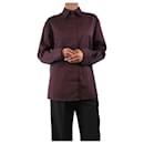 Aubergine Stevie shirt - size UK 10 - Autre Marque