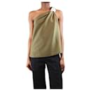 Green Maude one-shoulder top - size UK 6 - Autre Marque