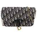 Saddle Medium Chain Pouch Crossbody Bag - Dior