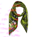 Hermès 1996 Foulard Carré 90 Fantaisies Indiennes Silk Twill Scarf Hermes