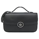 Gucci Black Leather Handbag
