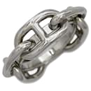 Anneau de foulard en argent Hermès