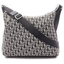 Dior Trotter Canvas Leather Shoulder Bag