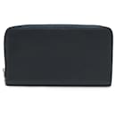 Louis Vuitton Epi Zippy Organizer Wallet Navy