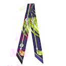 Écharpe en soie Hermès Twilly Cavalcades