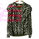 VIVIENNE TAM Dragon Mandala Print Power Net Frill Blouse - Autre Marque