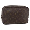 LOUIS VUITTON Trousse Toilette Monogram 23 Bolsa Clutch M47524 LV Auth 161306 - Louis Vuitton