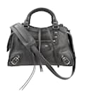 Balenciaga Mini Neo Classic City Leather 2Way Handbag in Grey 679231