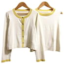 FOXEY Knit Twin Primrose Knit 2way Cardigan Ensemble - Autre Marque