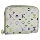LOUIS VUITTON Monogram Multicolor Zippy Coin Purse White M93741 LV Auth 163014 - Louis Vuitton