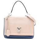 Louis Vuitton Brown Bicolor Leather Lockme II