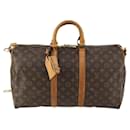 Louis Vuitton Keepall Bandouliere Bag Monogram Canvas 45