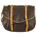 Louis Vuitton Saumur Handbag Monogram Canvas 43
