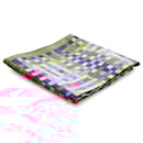 Hermès Red Bolduc Au Carre Silk Scarf