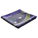 Hermès Green Harnais Francais Silk Scarf