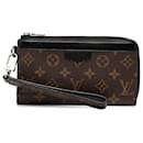 Louis Vuitton Brown Monogram Macassar Zippy Dragonne