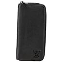 Louis Vuitton Aerogram Zippy Wallet Vertical Leather Long Wallet