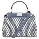 Fendi Peekaboo Woven 2-Way Handbag