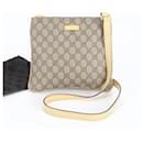 Gucci GG Supreme Leather Messenger Shoulder Bag