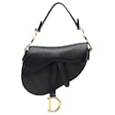 Dior Mini Cuir de veau grainé Saddle Sac