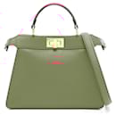 Fendi Peekaboo ISeeU Small Leather Handbag