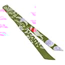 Foulard en soie Hermès Twilly Doll Isola Di Primavera