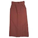 nano universe LIBRARY Wool Gabardine Skirt - Autre Marque