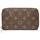 Louis Vuitton Brown Monogram Zippy Compact Wallet