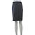 Falda Agnès b. modelo Anger gris oscuro algodón talla 36 Gris antracita - vista 2