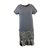 Claudie Pierlot Abiti Argento Grigio Cotone Viscosa  ref.5104