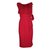 Giambattista Valli Très jolie robe Soie Rouge  ref.5105