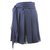 Azzaro Très belle jupe en soie Bleu  ref.5209