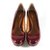 Fendi Heels Dark red Patent leather  ref.5263