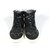 Lanvin Sneakers Black Leather Cotton  ref.5322