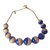 Louis Vuitton Necklaces Blue Metal Wood  ref.5762