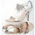 Sandali Rene Caovilla Argento in Pelle con Strass - vista 2