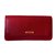 Burberry Portefeuille Cuir Rouge  ref.5914