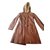 Hermès Coats, Outerwear Cognac Leather  ref.6042
