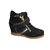 Serafini scarpe da ginnastica Nero Scamosciato  ref.6262