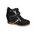 Serafini Sneaker aus Hirschleder Schwarz