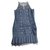 Chanel Kleider Blau Seide  ref.6263